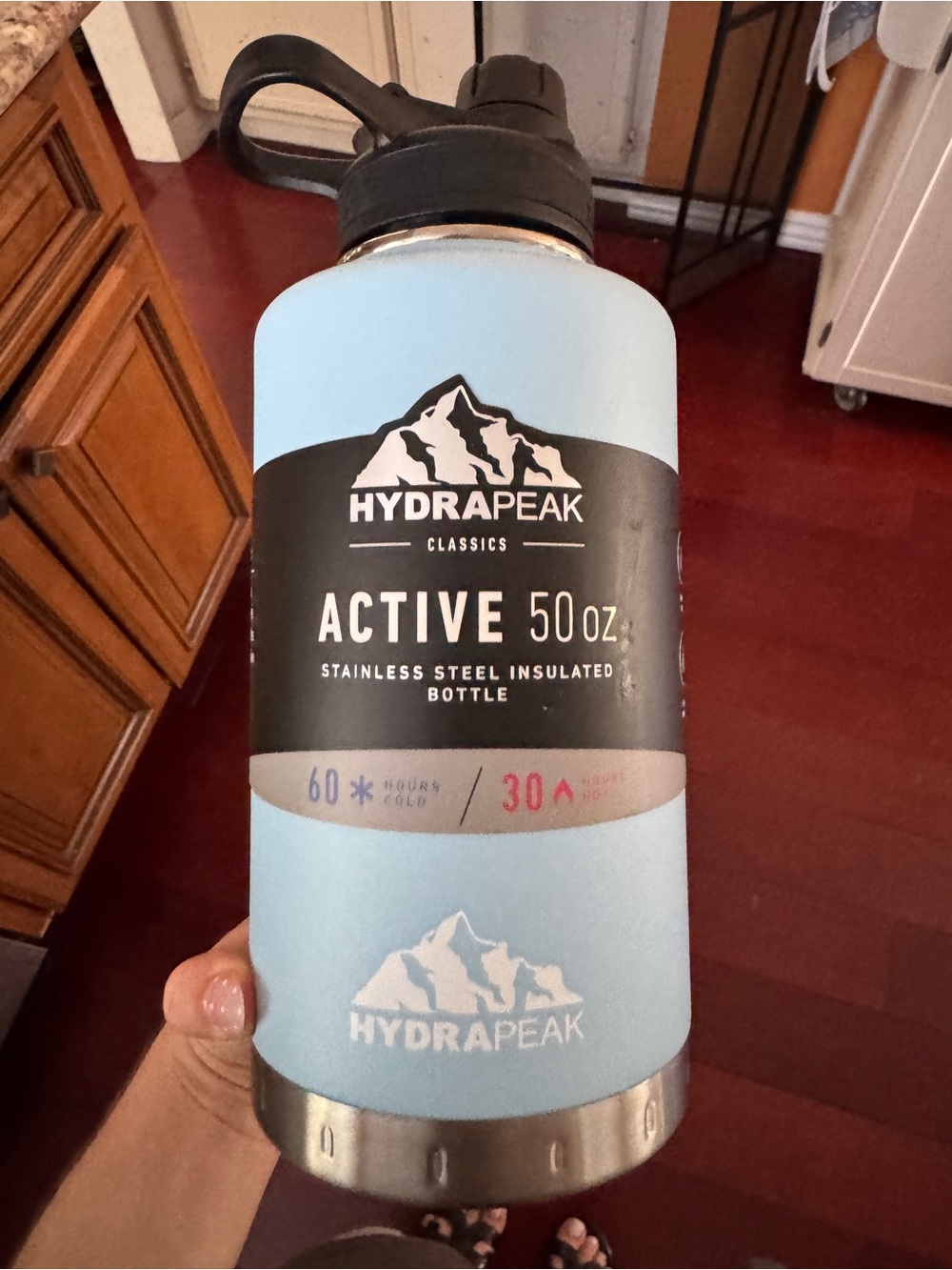 HydraPeak Active 50 oz Stainless Steel Insulated Bottle - Light Blue